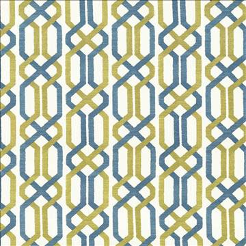 Kasmir Fabrics Maze Fret Split Pea Fabric 